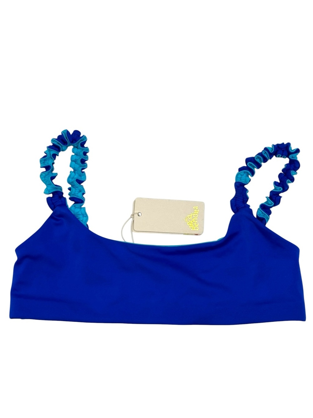 Agua Bendita Rui Atma Reversible Bikini Swim Top Size Medium